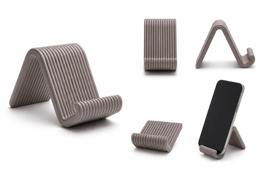 Compact Phone Stand – Minimalist Desk & Travel Phone Holder
