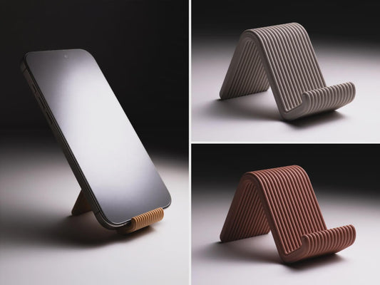 Compact Phone Stand – Minimalist Desk & Travel Phone Holder