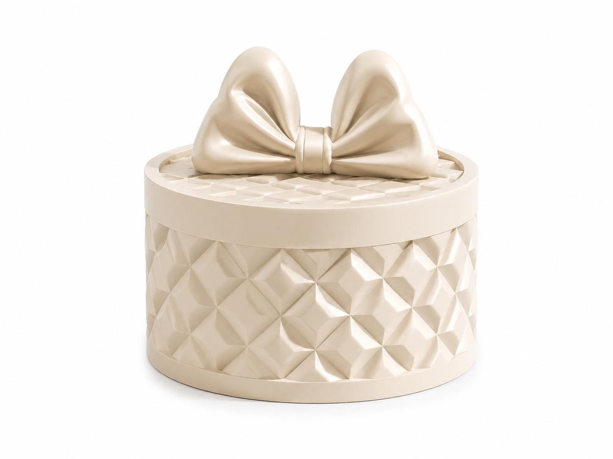 Elegant Bow Jewelry Box