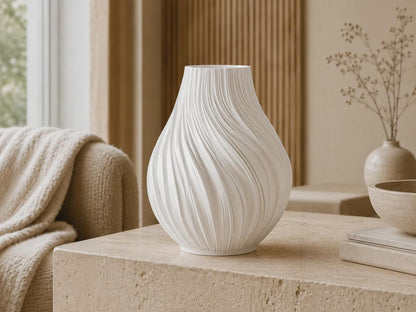 Modern Spiral Vase – Elegant Home Decor