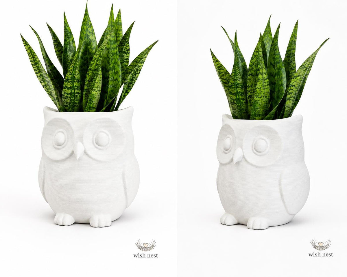 Owl Indoor Plant Pot